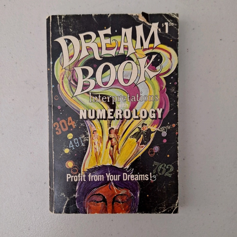 *RARE* Dream Book Number 2 Evad Aras Paperback Vintage 1970 Interpretations 1st